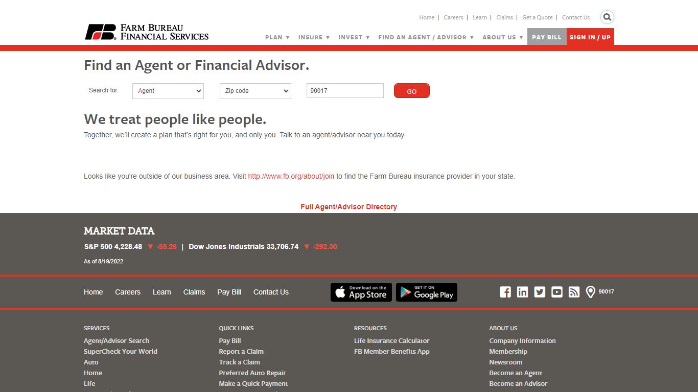 Find An Agent | Farm Bureau Financial Services - fbfs.com