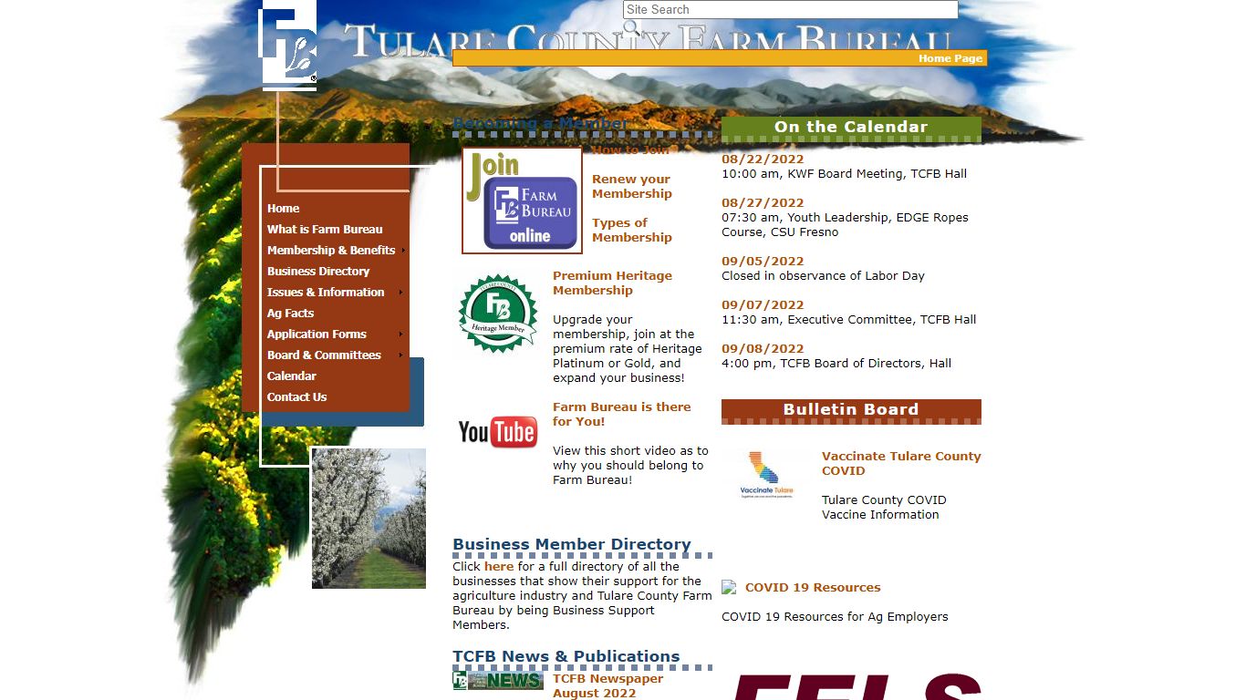 Tulare County Farm Bureau - Visalia, California